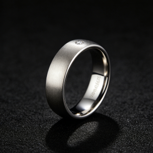 men's titanium wedding ring